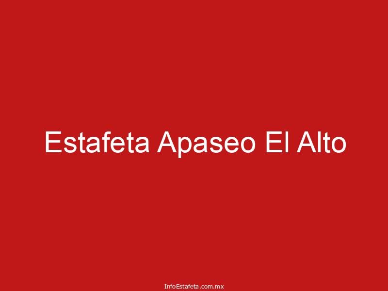 Estafeta Apaseo El Alto