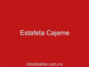 Estafeta Cajeme