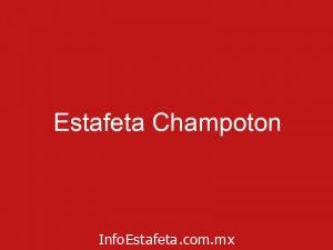 Estafeta Champoton