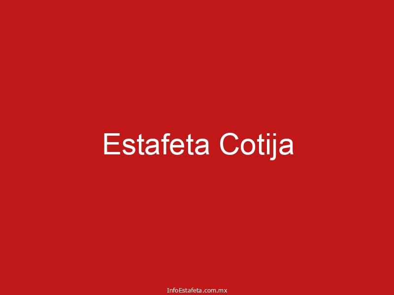 Estafeta Cotija