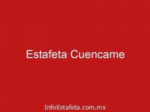 Estafeta Cuencame