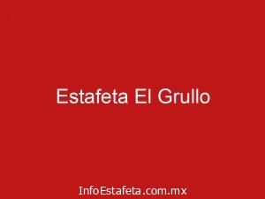 Estafeta El Grullo