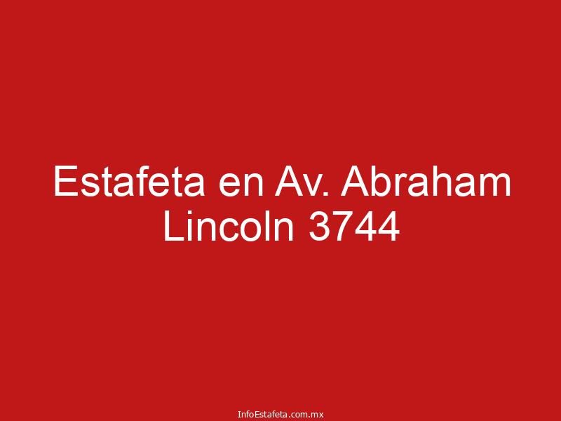 Estafeta en Av. Abraham Lincoln 3744