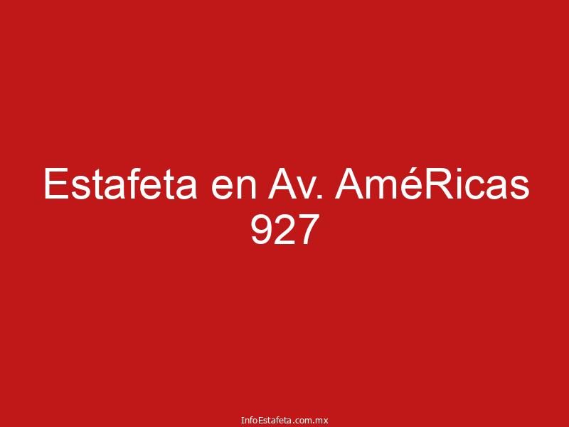 Estafeta en Av. AméRicas 927
