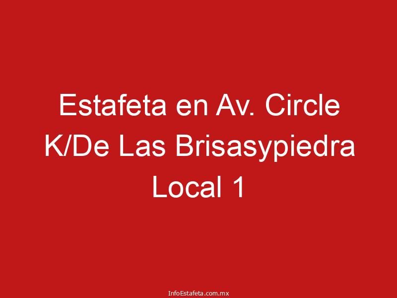 Estafeta en Av. Circle K/De Las Brisasypiedra Local 1