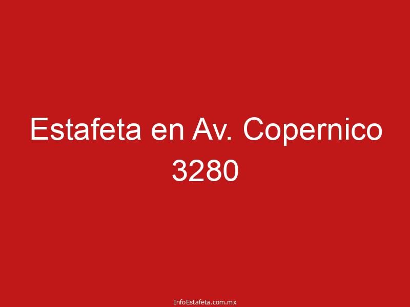 Estafeta en Av. Copernico 3280