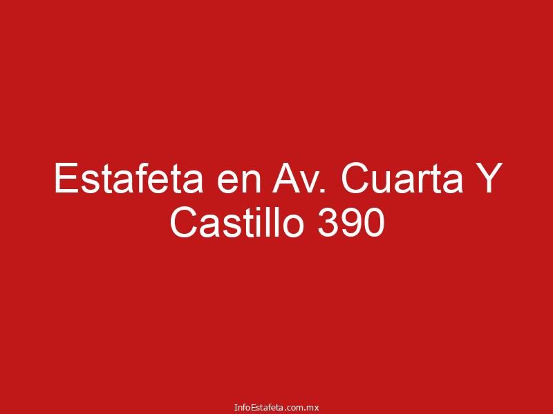 Estafeta en Av. Cuarta Y Castillo 390