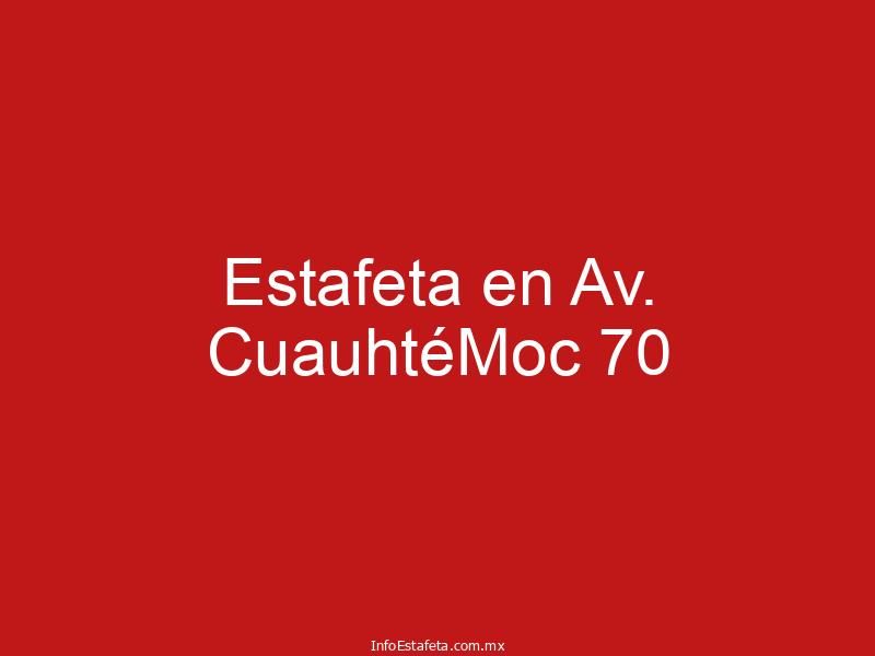 Estafeta en Av. CuauhtéMoc 70