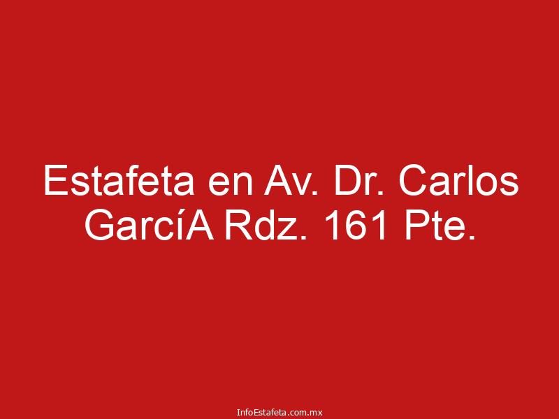 Estafeta en Av. Dr. Carlos GarcíA Rdz. 161 Pte.