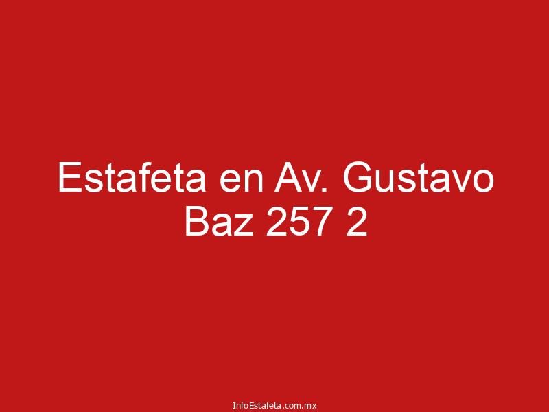 Estafeta en Av. Gustavo Baz 257 2