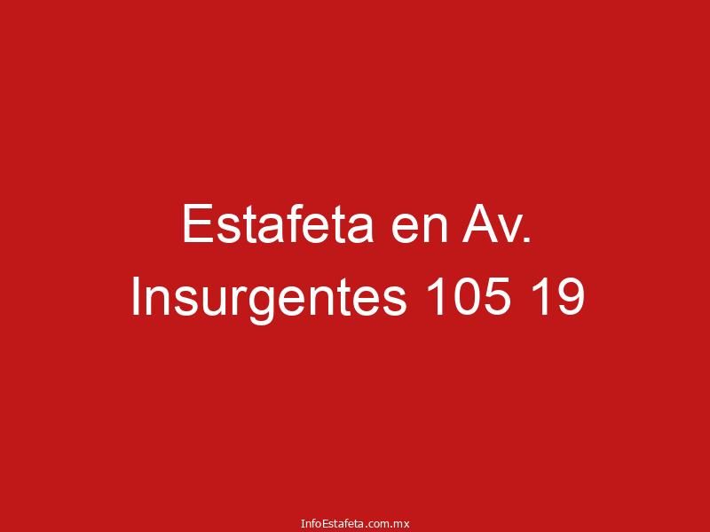 Estafeta en Av. Insurgentes 105 19