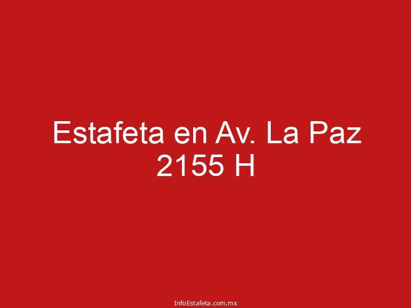 Estafeta en Av. La Paz 2155 H