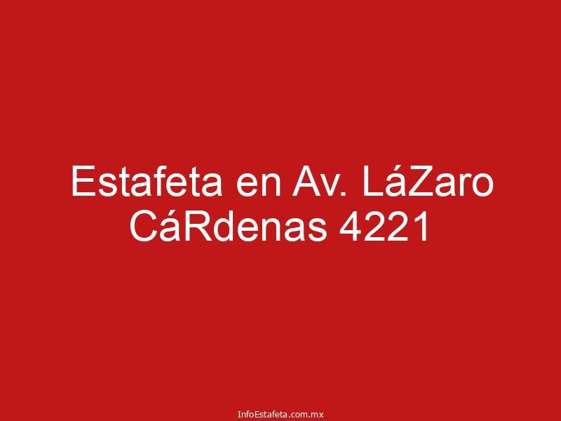 Estafeta en Av. LáZaro CáRdenas 4221