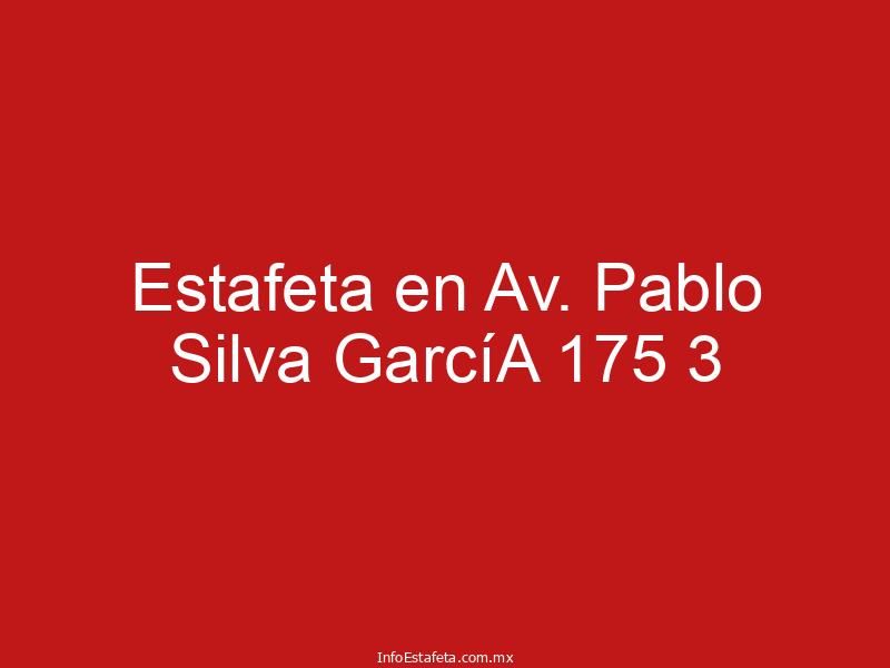 Estafeta en Av. Pablo Silva GarcíA 175 3