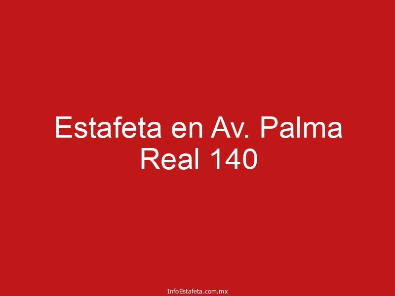 Estafeta en Av. Palma Real 140