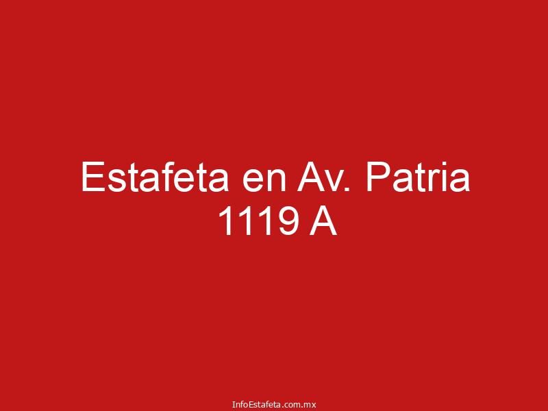 Estafeta en Av. Patria 1119 A