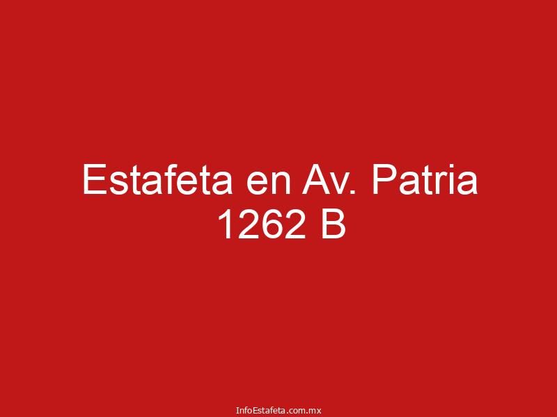 Estafeta en Av. Patria 1262 B