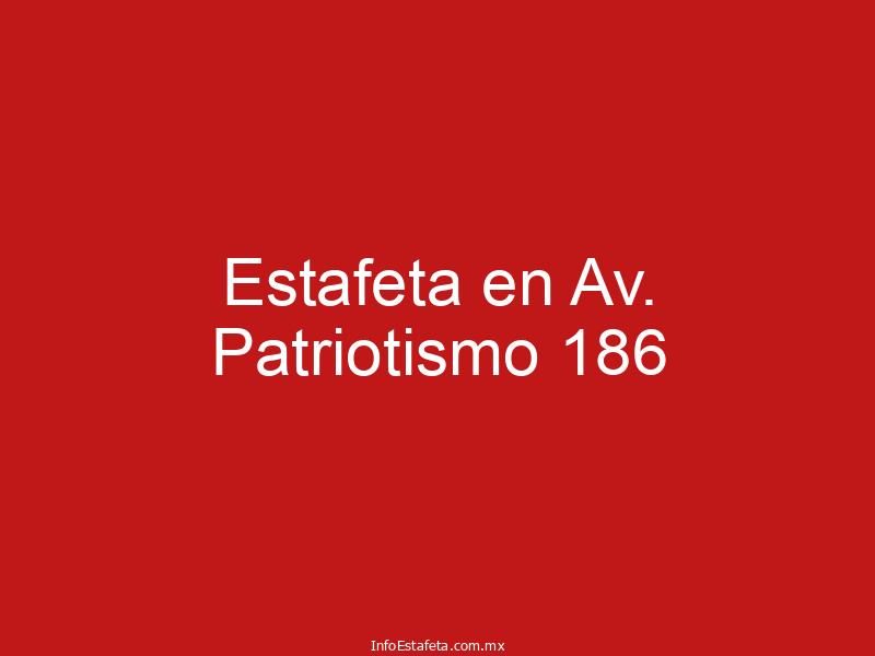 Estafeta en Av. Patriotismo 186