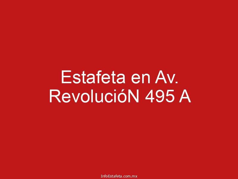 Estafeta en Av. RevolucióN 495 A