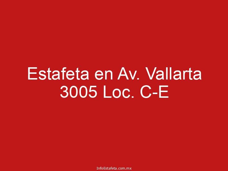 Estafeta en Av. Vallarta 3005 Loc. C-E