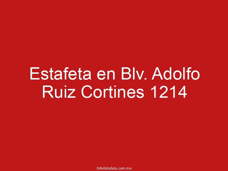 Estafeta en Blv. Adolfo Ruiz Cortines 1214