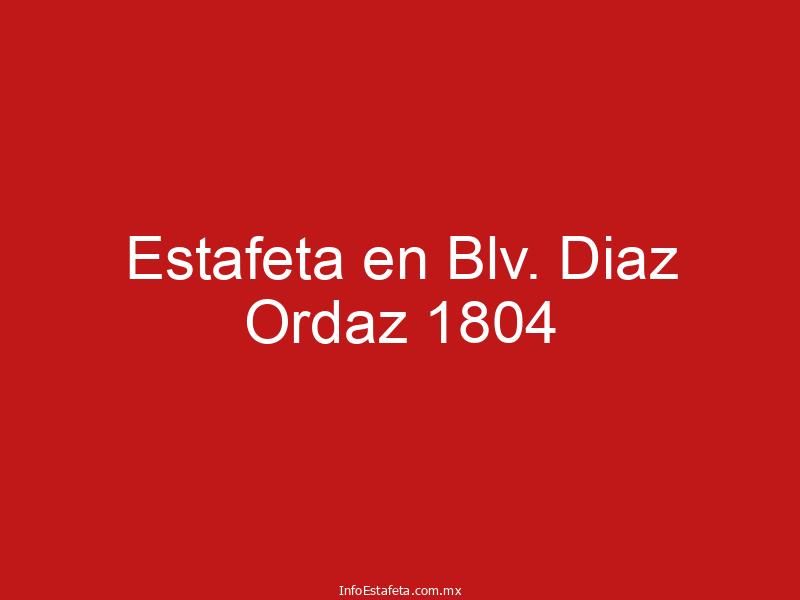 Estafeta en Blv. Diaz Ordaz 1804