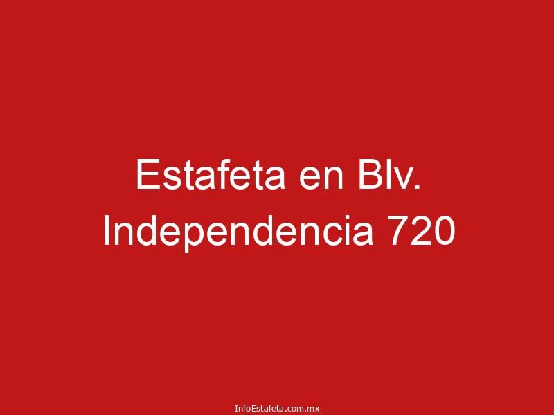 Estafeta en Blv. Independencia 720
