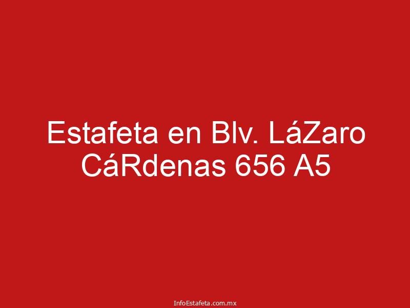 Estafeta en Blv. LáZaro CáRdenas 656 A5