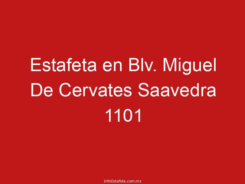 Estafeta en Blv. Miguel De Cervates Saavedra 1101