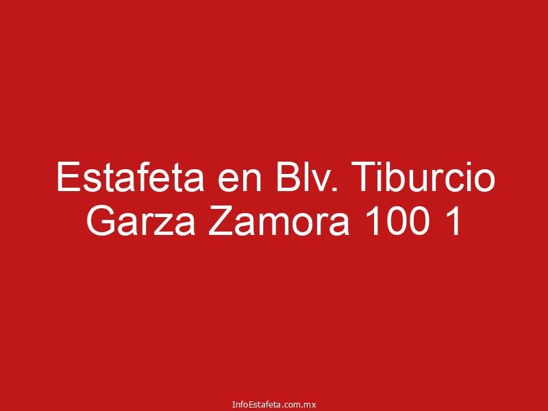 Estafeta en Blv. Tiburcio Garza Zamora 100 1