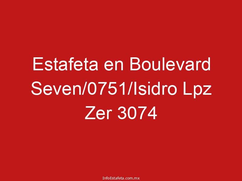 Estafeta en Boulevard Seven/0751/Isidro Lpz Zer 3074