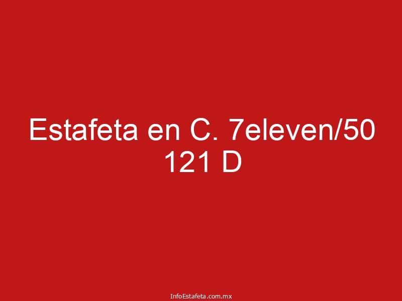 Estafeta en C. 7eleven/50 121 D