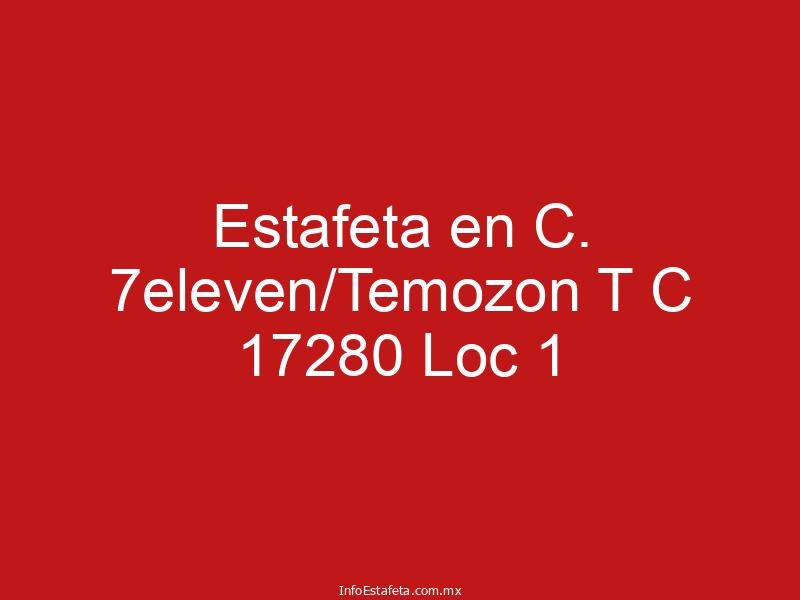 Estafeta en C. 7eleven/Temozon T C 17280 Loc 1