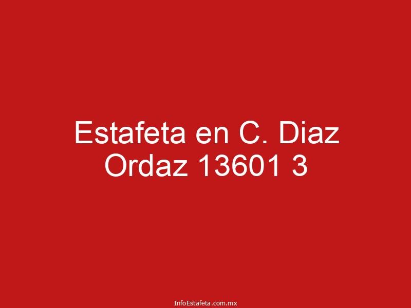 Estafeta en C. Diaz Ordaz 13601 3