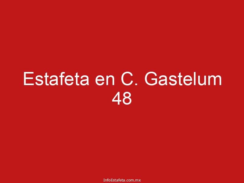 Estafeta en C. Gastelum 48