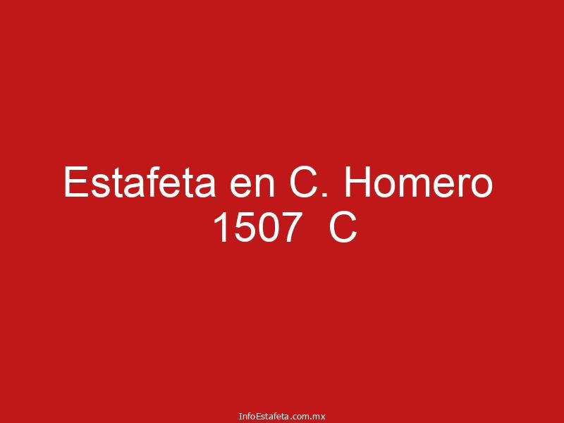 Estafeta en C. Homero 1507 C