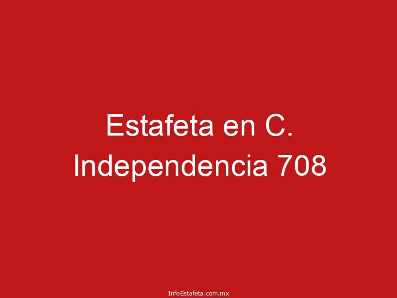 Estafeta en C. Independencia 708