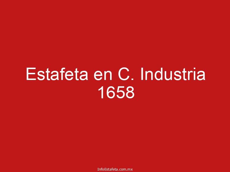 Estafeta en C. Industria 1658