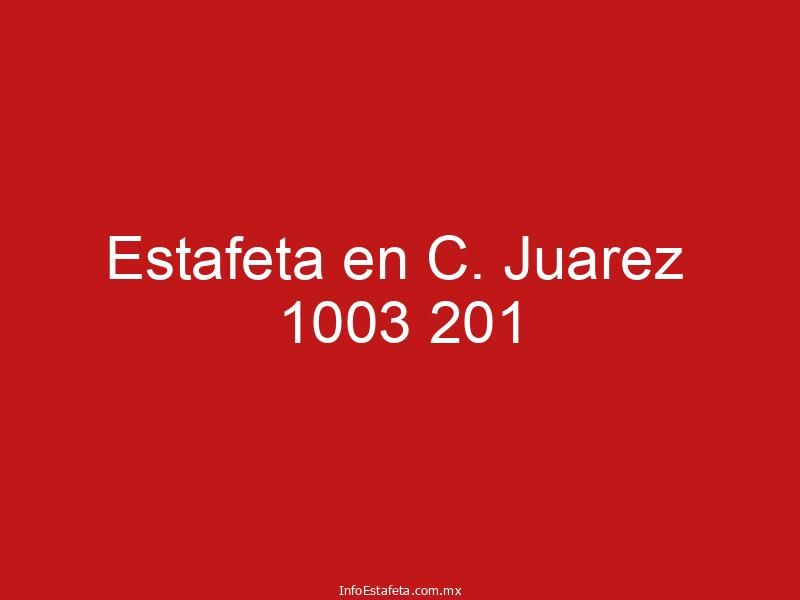 Estafeta en C. Juarez 1003 201