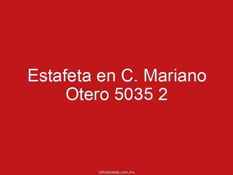 Estafeta en C. Mariano Otero 5035 2