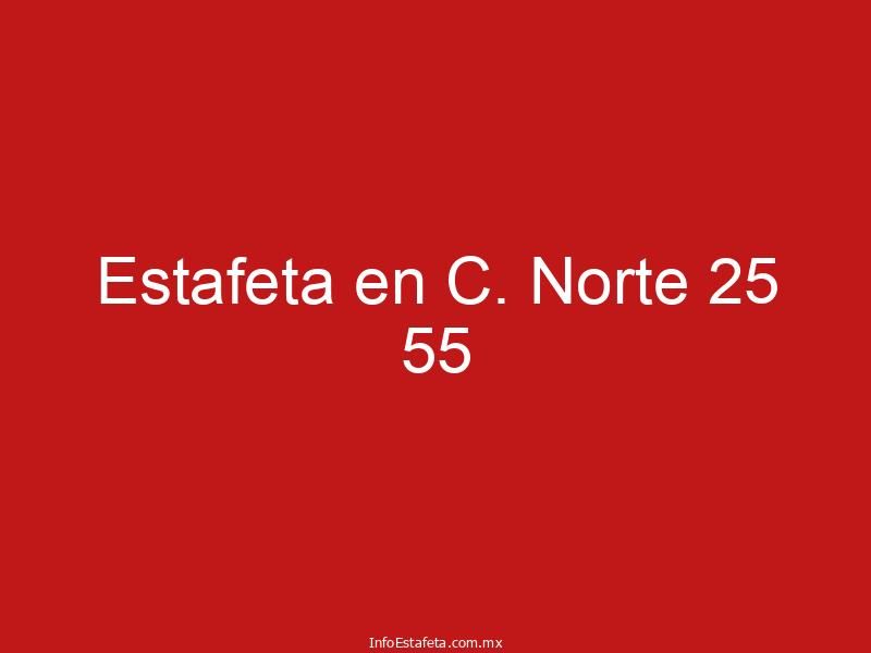 Estafeta en C. Norte 25 55