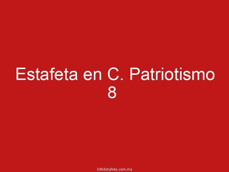 Estafeta en C. Patriotismo 8