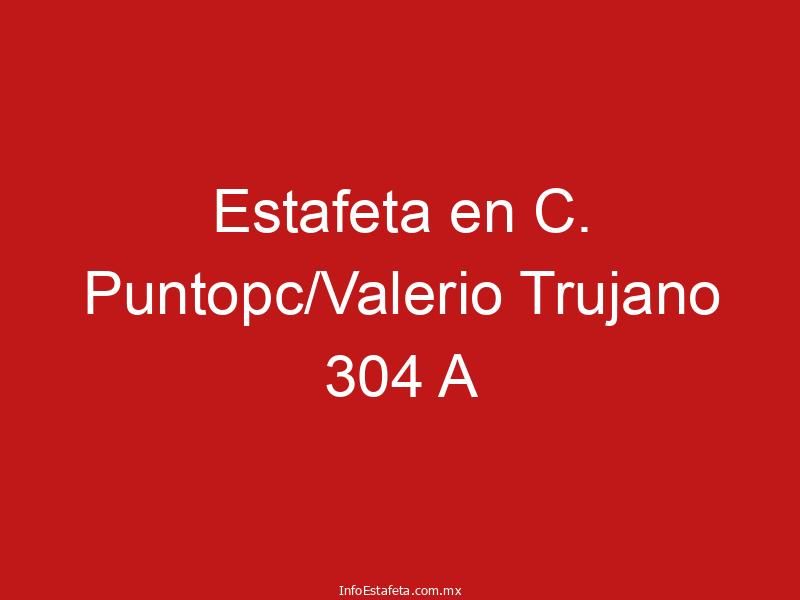 Estafeta en C. Puntopc/Valerio Trujano 304 A