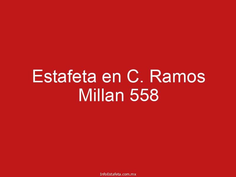 Estafeta en C. Ramos Millan 558
