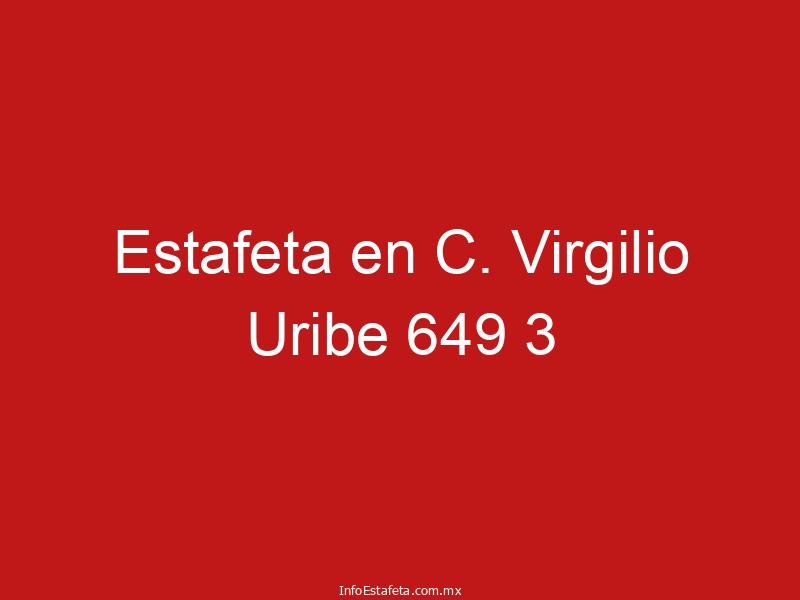 Estafeta en C. Virgilio Uribe 649 3