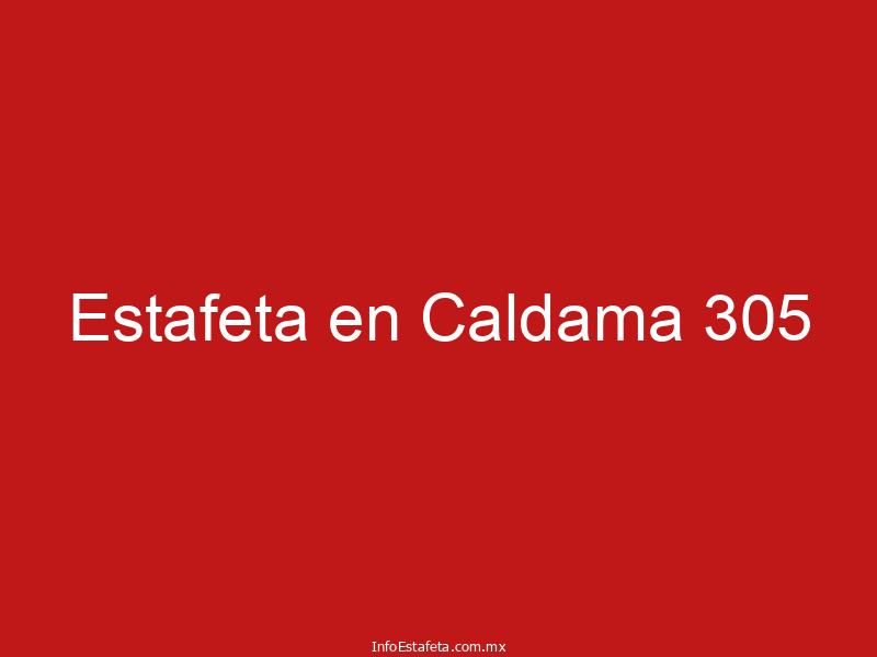 Estafeta en Caldama 305