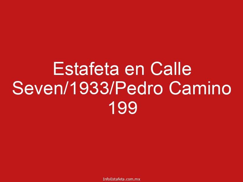 Estafeta en Calle Seven/1933/Pedro Camino 199