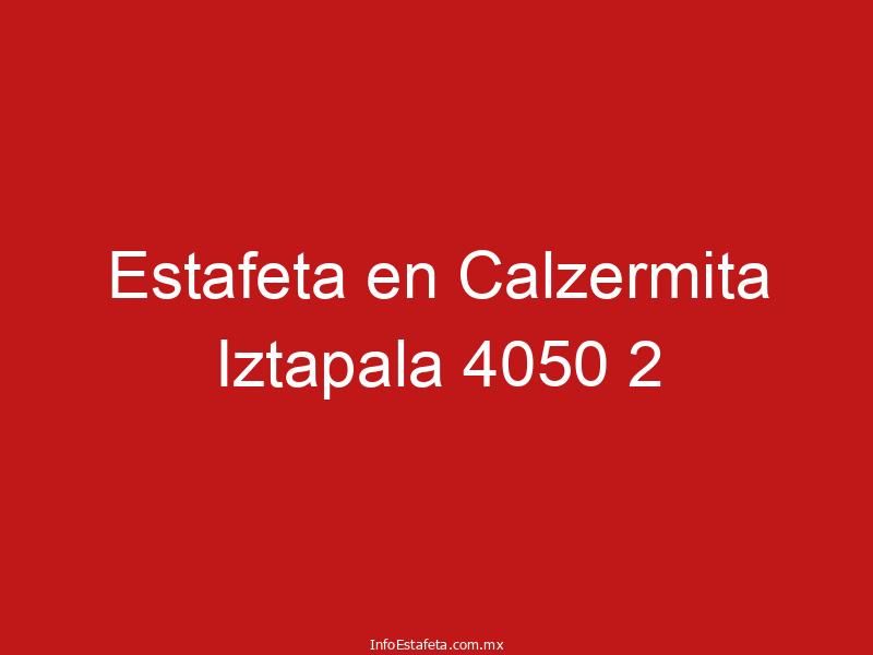 Estafeta en Calzermita Iztapala 4050 2