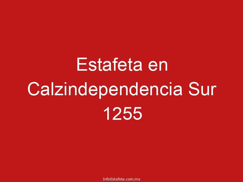 Estafeta en Calzindependencia Sur 1255