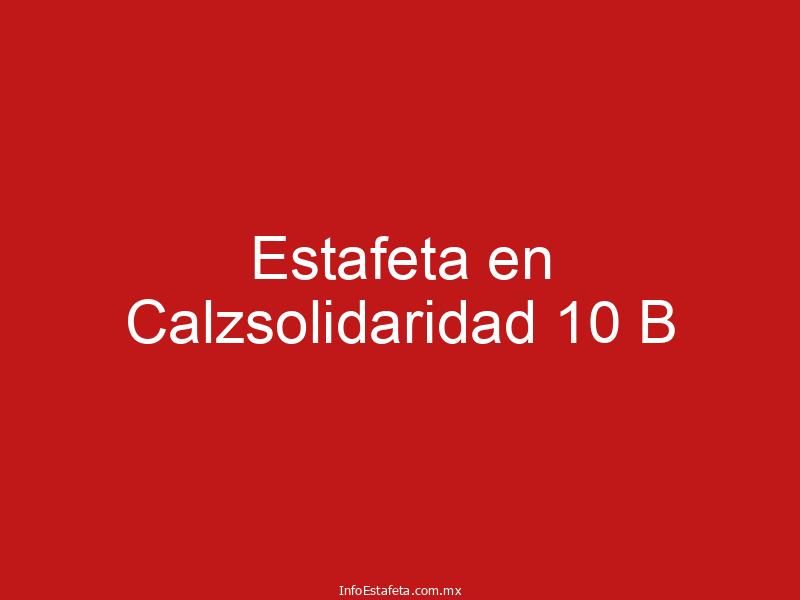 Estafeta en Calzsolidaridad 10 B